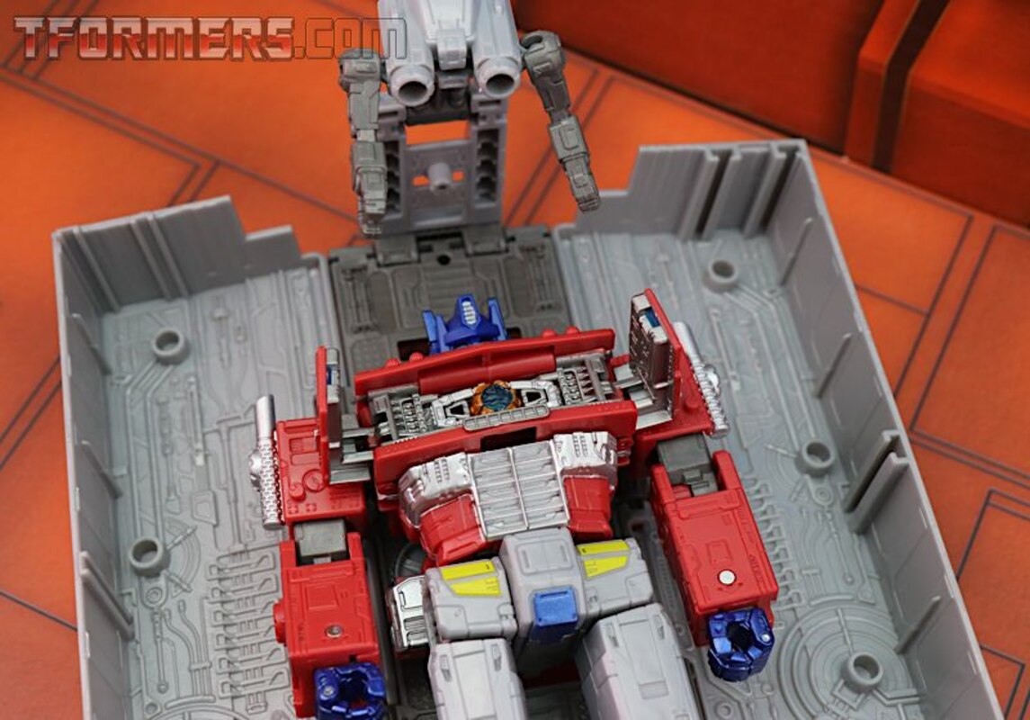 Transformers Kingdom Optimus Prime Wave 1 Leader InHand Images Preview